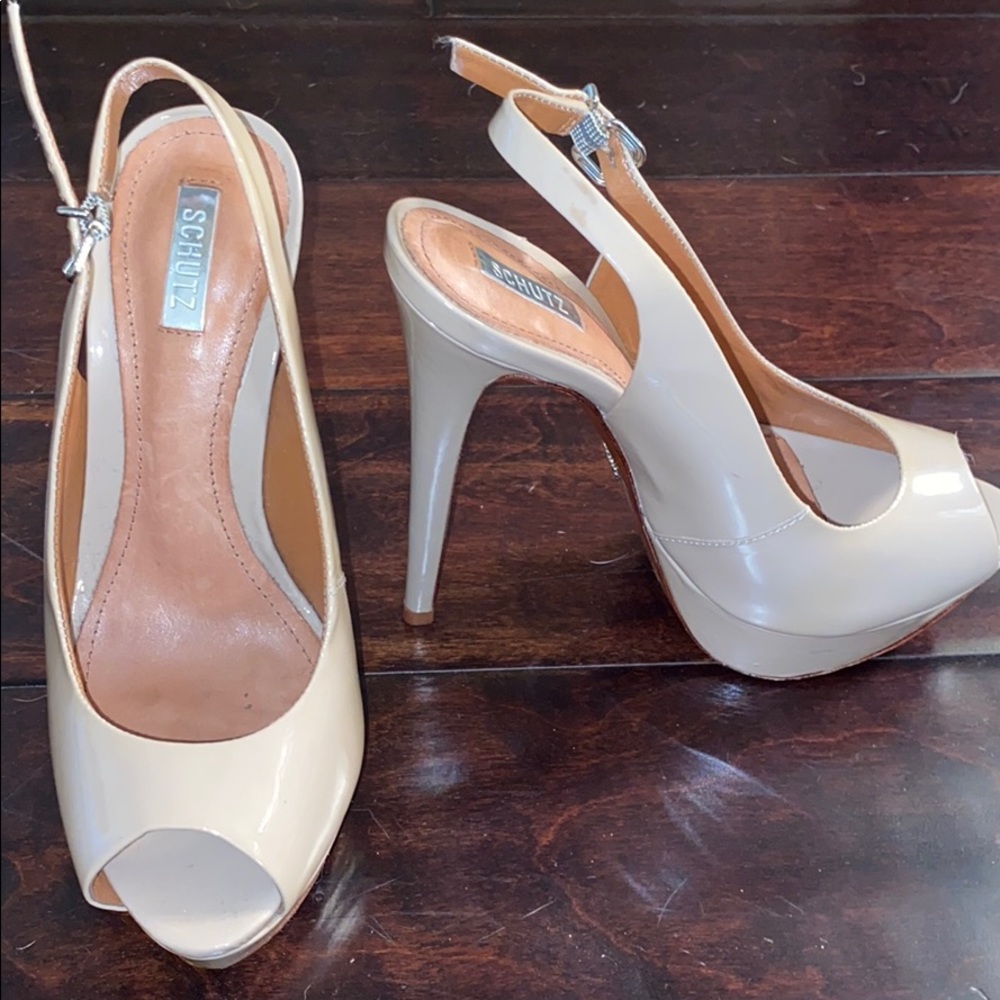 Shutz Platform Stiletto Heels